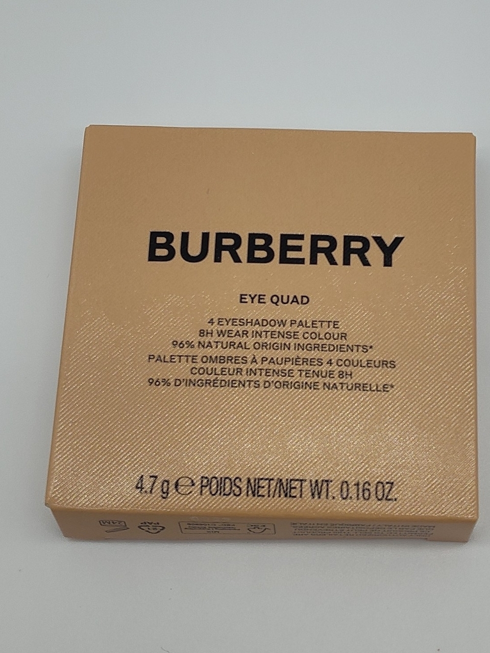 BURBERRY Eye Quad 04 Midnight Eyeshadow Palette 4 Shade Luxury Compact NIB - Picture 2 of 10